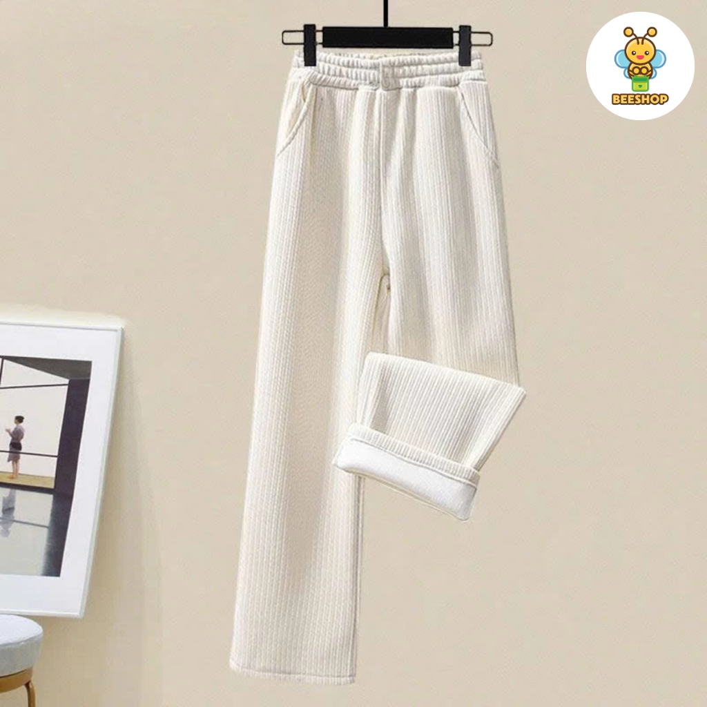 Quần nhung dáng suông cho bé gái size đại BEESHOP D25085