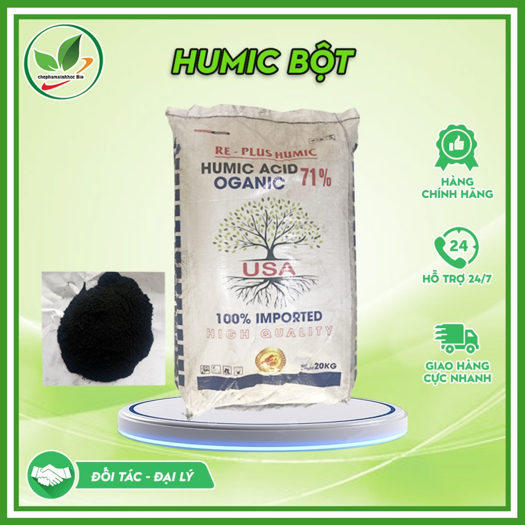 Phân bón HUMIC dạng bột. Bao 20kg | Shopee Việt Nam