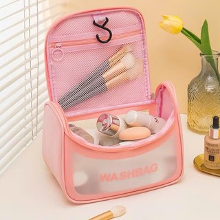 Túi WASHBAG Dạng Hộp Có Nắp Khoá Đựng Mỹ Phẩm, Dụng Cụ Trang Điểm,  TÚI ĐỰNG ĐỒ CÓ NẮP - TUI147