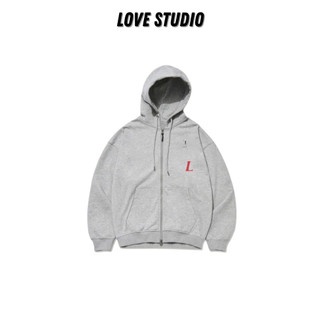 Áo khoác nỉ Hoodie Zip, Áo Hoodie, Sweater  in chữ L Local Brand L66, form rộng 100% chất Nỉ Cotton dày dặn [A322]