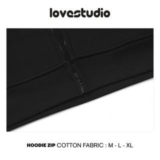 Áo khoác nỉ Hoodie Zip, Áo Hoodie, Sweater  in chữ L Local Brand L66, form rộng 100% chất Nỉ Cotton dày dặn [A322]