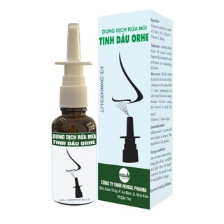 dung dịch rửa mũi tinh dầu ORHE