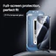 Cường Lực 2.5D Nillkin KHÔNG VIỀN Trong Suốt Amazing CP+ Pro Có Khung Chính Hãng cho iP 17/16 Series