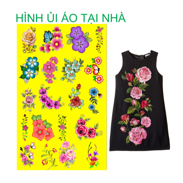 MIẾNG DÁN ỦI QUẦN ÁO TẠI NHÀ BẰNG BÀN LÀ BÀN ỦI-THEO YÊU CẦU INBOX SHOP-CÓ  NHIỀU SIZE