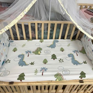 Ga bọc đệm xơ dừa mềm mại,thoáng mát kích thước cho cũi 105x60 và 120x70cm
