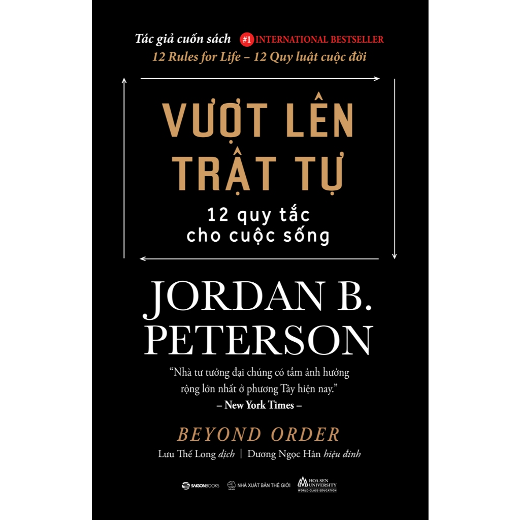 Combo Sách - Vượt Lên Trật Tự + 12 Quy Luật Cuộc Đời - Jordan B.Peterson