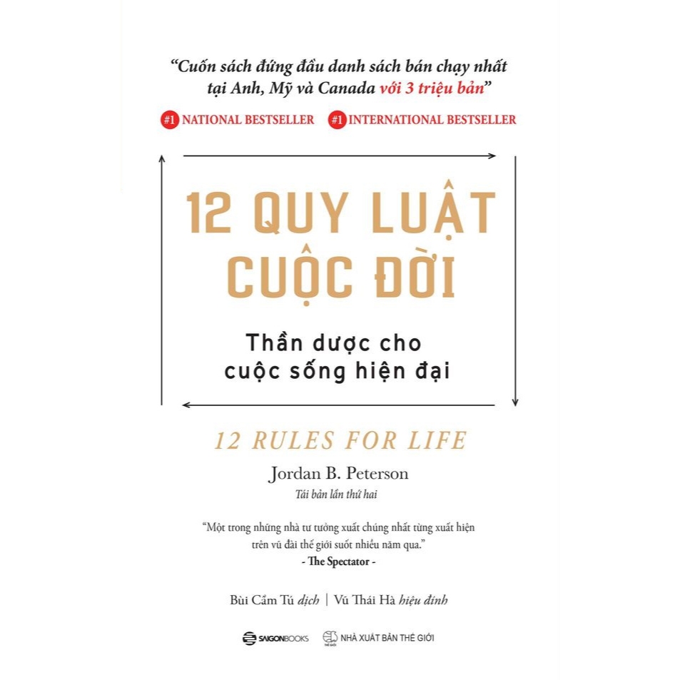 Combo Sách - Vượt Lên Trật Tự + 12 Quy Luật Cuộc Đời - Jordan B.Peterson