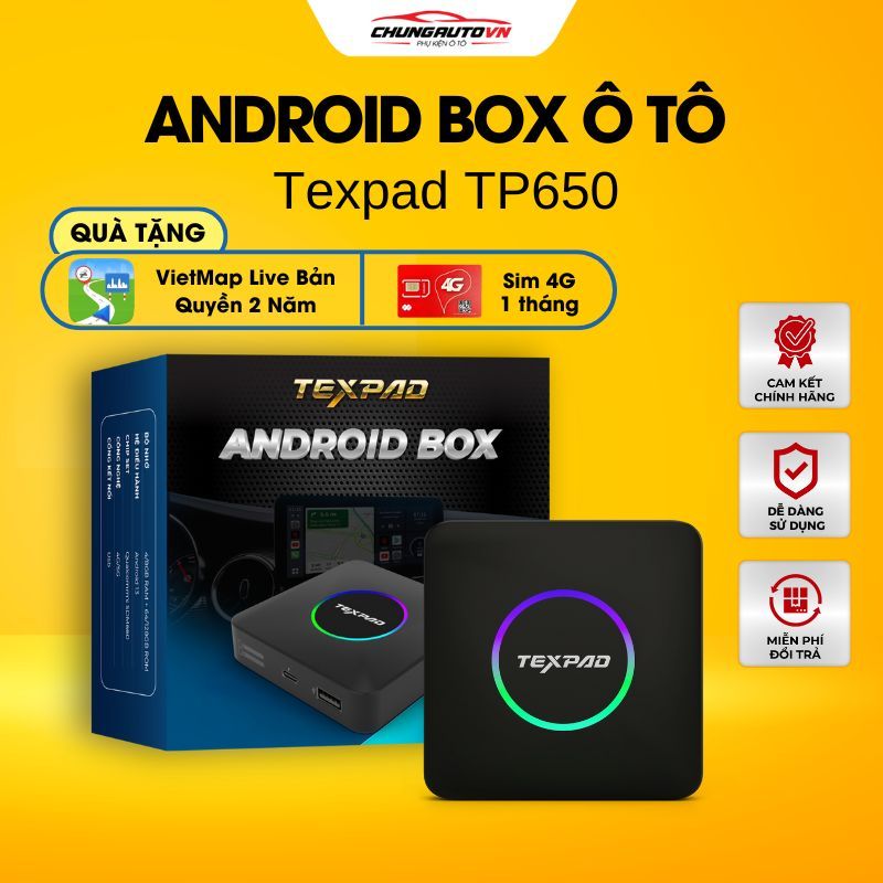 ANDROID BOX TEXPAD TP650 PLUS- CẤU HÌNH 4GB/64GB BẢO HÀNH 2 NĂM TẶNG ...