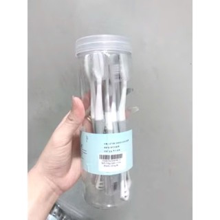 HỘP 8 BÀN CHẢI ĐNHS RĂNG,  Hộp 8 chiếc bàn chải đánh răng 2 in 1 có rơ lưỡi tiện dụng - MA: BANCHAIDANHRANG065