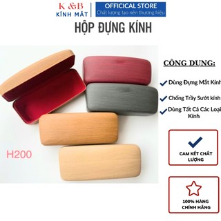 SALE 50% Hộp Đựn Kính MODEL Hộp Đựng Kính Mát, Kính Râm, Vân Gỗ Sang Trọng