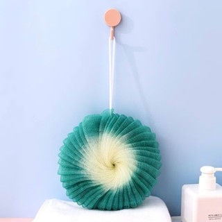 BÔNG TẮM XOẮN ỐC,  Combo 2 Bông Tắm Tạo Bọt Bath Flower (Mix Màu Ngẫu Nhiên) - MA: 8409BONGTAM