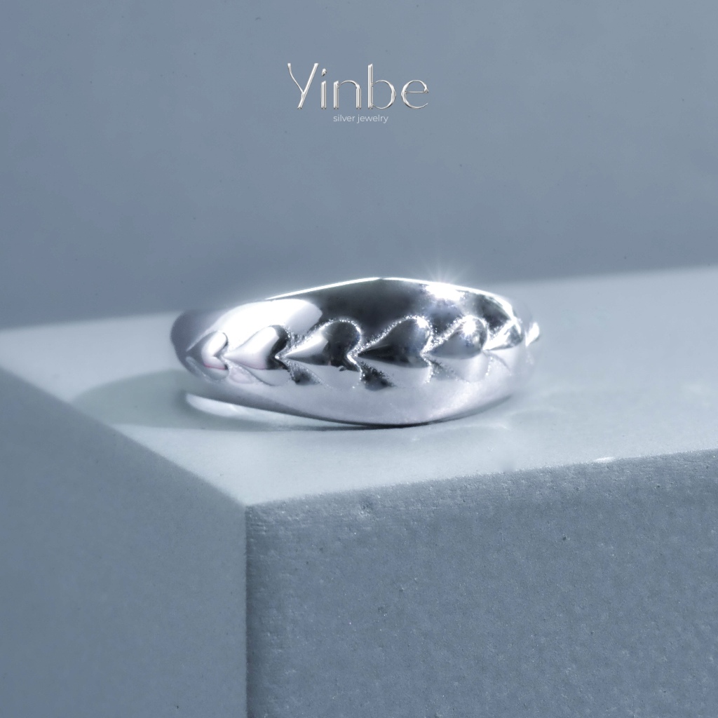 Women's 925 Silver Ring, adjustable by Yinbe Silver