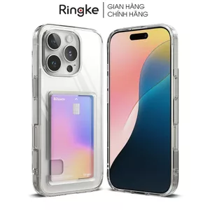 Ốp lưng iPhone 16 Pro Max / 16 Pro / 16 Plus / 16 RINGKE Fusion Card