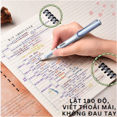 Sổ Bìa Còng, Sổ Còng Nhựa A5 B5 Chữ Have Least MESO, Sổ Còng Thay Được Giấy, Lõi giấy Refill Sổ Còng