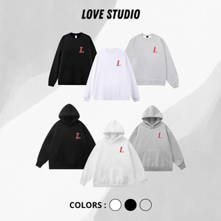 Áo khoác nỉ Hoodie Zip, Áo Hoodie, Sweater  in chữ L Local Brand L66, form rộng 100% chất Nỉ Cotton dày dặn [A322]