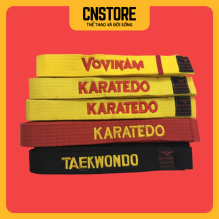 Đai Võ Taekwondo/Karate/Vovinam Giá Rẻ