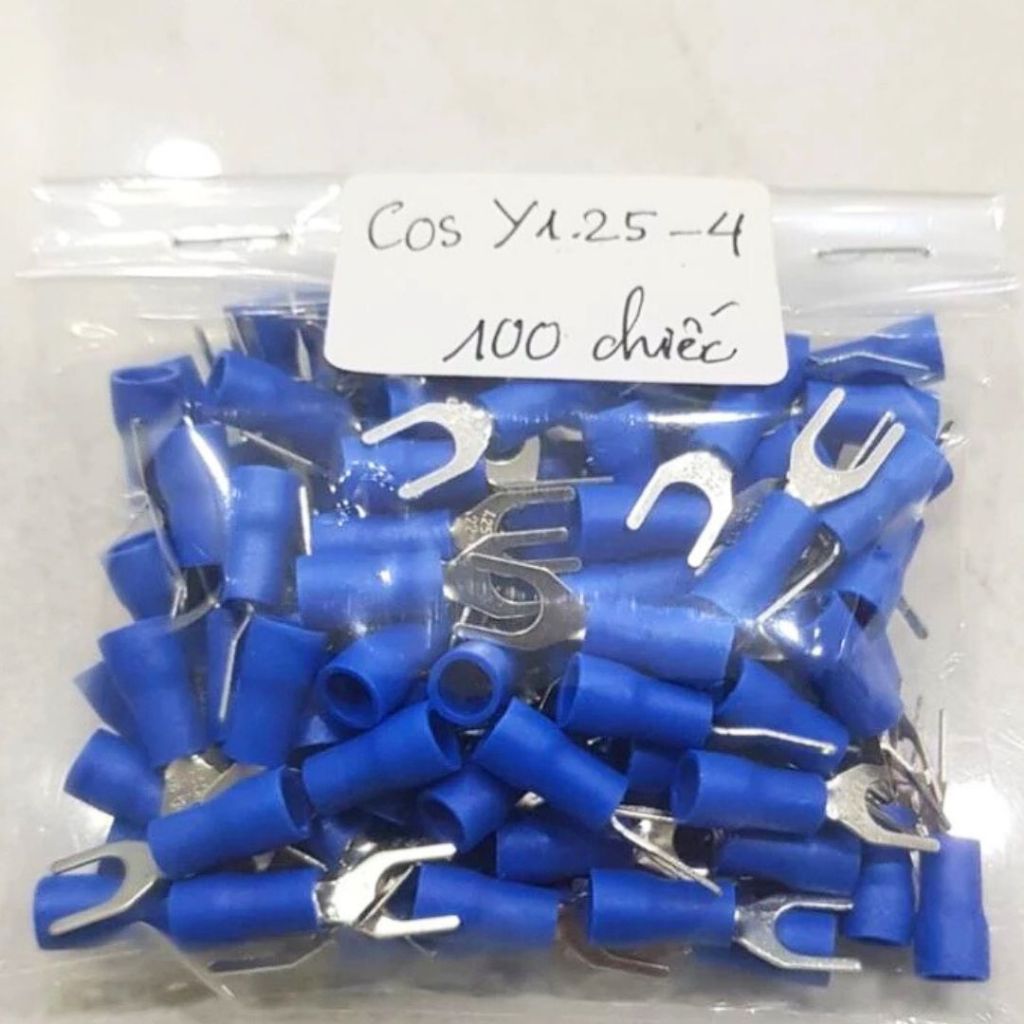 Đầu cos chữ Y 1.25-3, cốt chẻ, cốt y1.25-3, cốt đồng xin, sv1.25-3 (100 ...