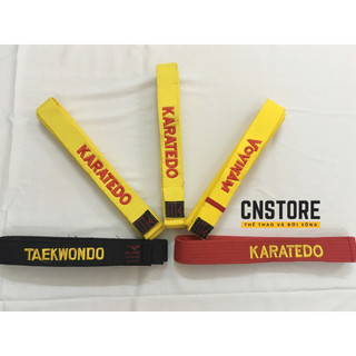 Đai Võ Taekwondo/Karate/Vovinam Giá Rẻ