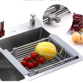KỆ INOX GÁC BỒN RỬA CHÉN,  Kệ Inox Gác Bồn Rửa Chén Bát Đa Năng Chất Liệu Inox 304 Không Gỉ Có Thể Điều Chỉnh Kích Thước