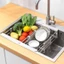 KỆ INOX GÁC BỒN RỬA CHÉN, Kệ Inox Gác Bồn Rửa Chén Bát Đa Năng Chất Liệu Inox 304 Không Gỉ Có Thể Điều Chỉnh Kích Thước
