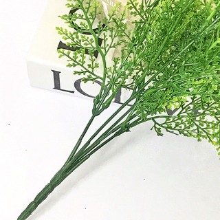 Hoa giả - cụm hoa bi giả cao cấp 34cm nhỏ nhắn, trang trí, decor nhà cửa, cửa tiệm đơn giản, tinh tế