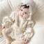 Suit Váy Zen hàng QCCC tặng kèm tất zen, bản dài tay vải mềm mịn cho bé gái phong cách hàn quốc