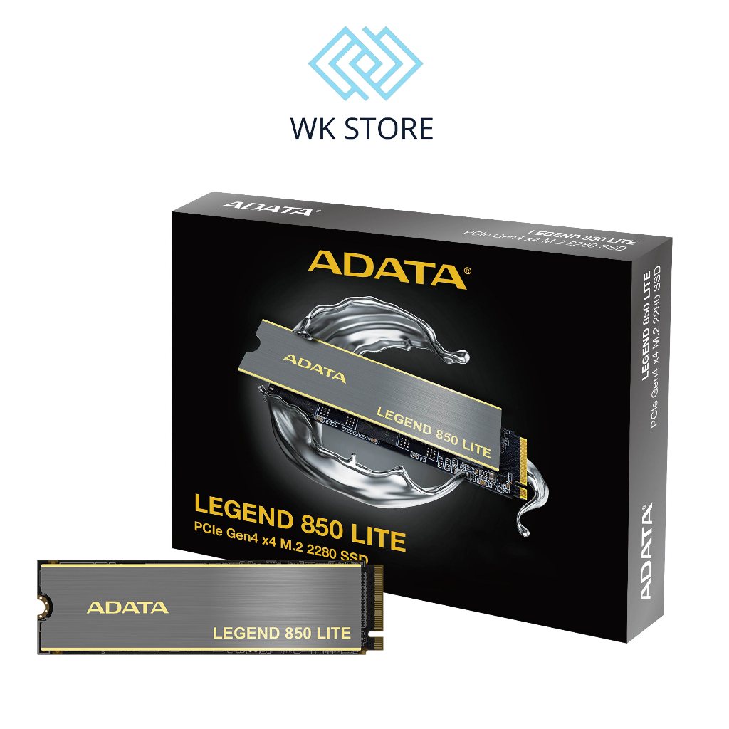 Ổ Cứng SSD ADATA LEGEND 850 LITE PCIe Gen4 x4 M.2 2280 500GB / 1TB