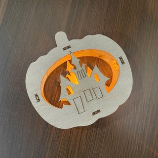 Đèn Halloween Tô Màu Siêu Xinh Tặng Kèm Đèn LED - Đèn Trang Trí Halloween