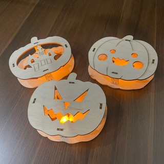 Đèn Halloween Tô Màu Siêu Xinh Tặng Kèm Đèn LED - Đèn Trang Trí Halloween