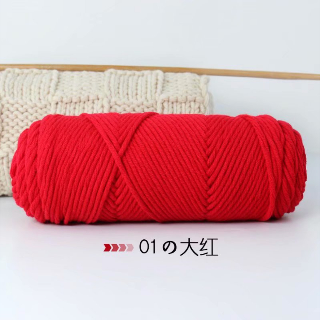 Len ống Cotton Love 100gr mềm mại đan móc khăn áo