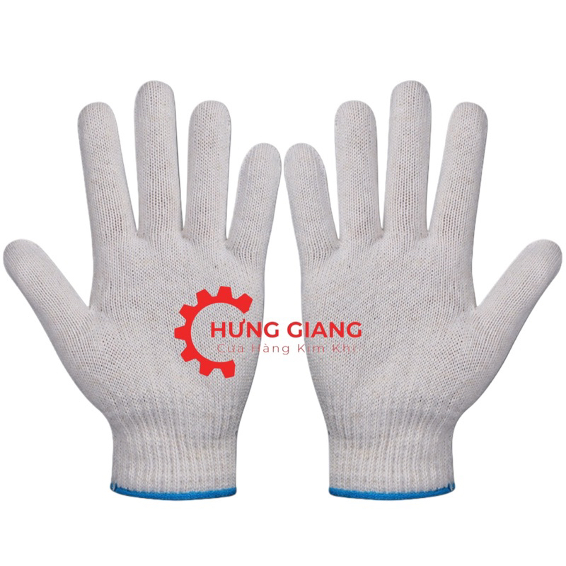 Gang Tay Bảo Hộ Sợi Trắng Mềm Mịn Vải COTTON