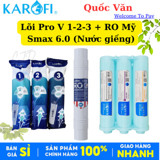 Combo 11 Lõi Lọc Chức Năng Karofi Chính Hãng - D66, X60, X39, B930, N7RO, N91, L56
