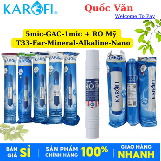 Combo 11 Lõi Lọc Chức Năng Karofi Chính Hãng - D66, X60, X39, B930, N7RO, N91, L56