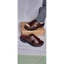 dép da bò trung tuổi đế cao 3.5cm đến 4cm siêu nhẹ chất da mềm xịn