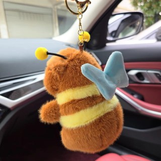 Capybara Ong Vẫy Cánh Có Mùi Thơm Nhẹ Móc Khóa Capybara Con Ong Chuyển Động Kéo Vẫy Cánh
