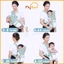 Địu đỡ cổ cho em bé sơ sinh 4 tư thế MySun 4Way an toàn cao cấp