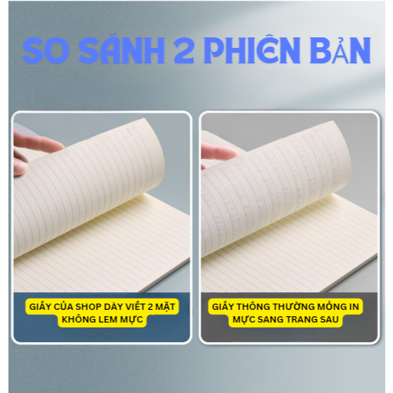 Vở Lò Xo, Sổ Lò Xo B5 A5 A6 Lật Ngang MESO 160 Trang Kẻ Ngang 70 GSM - Bìa PP Chống Nước, Sổ Lò Xo Klong Gáy Xoắn