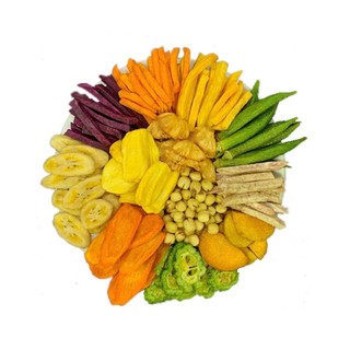 Trái cây sấy thập cẩm túi 250gr - 500gr thơm ngon bổ dưỡng