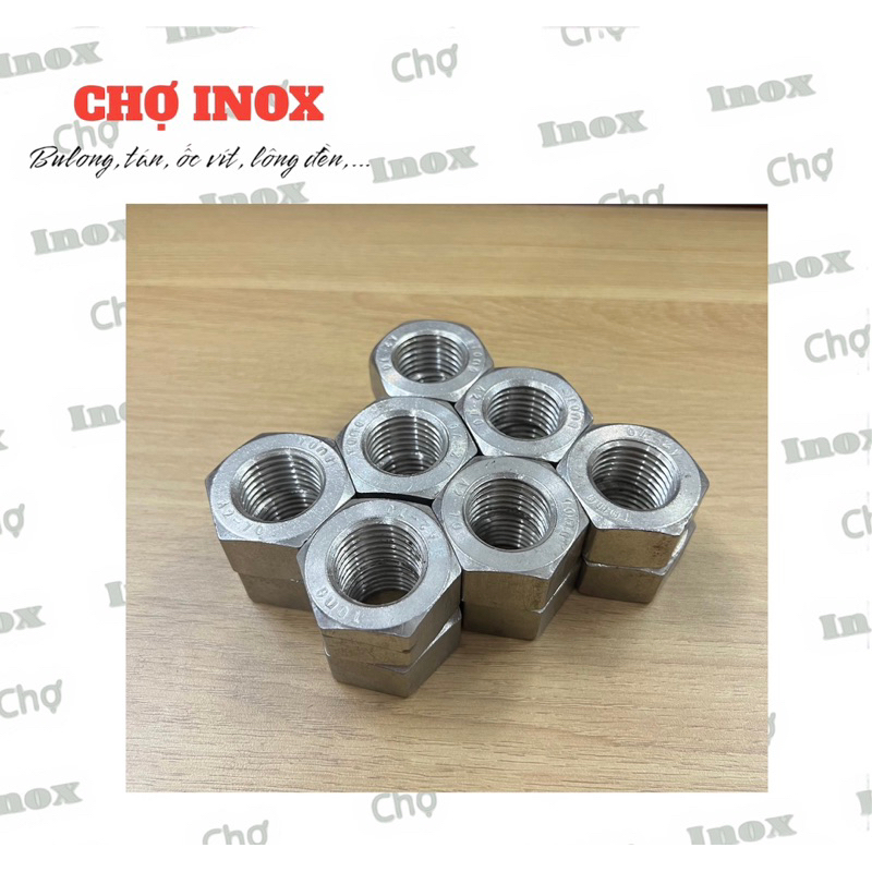 Tán Inox 304 hiệu THE M12 M14 M16 M18 M20 M22 M24 M27 M30 | Shopee Việt Nam