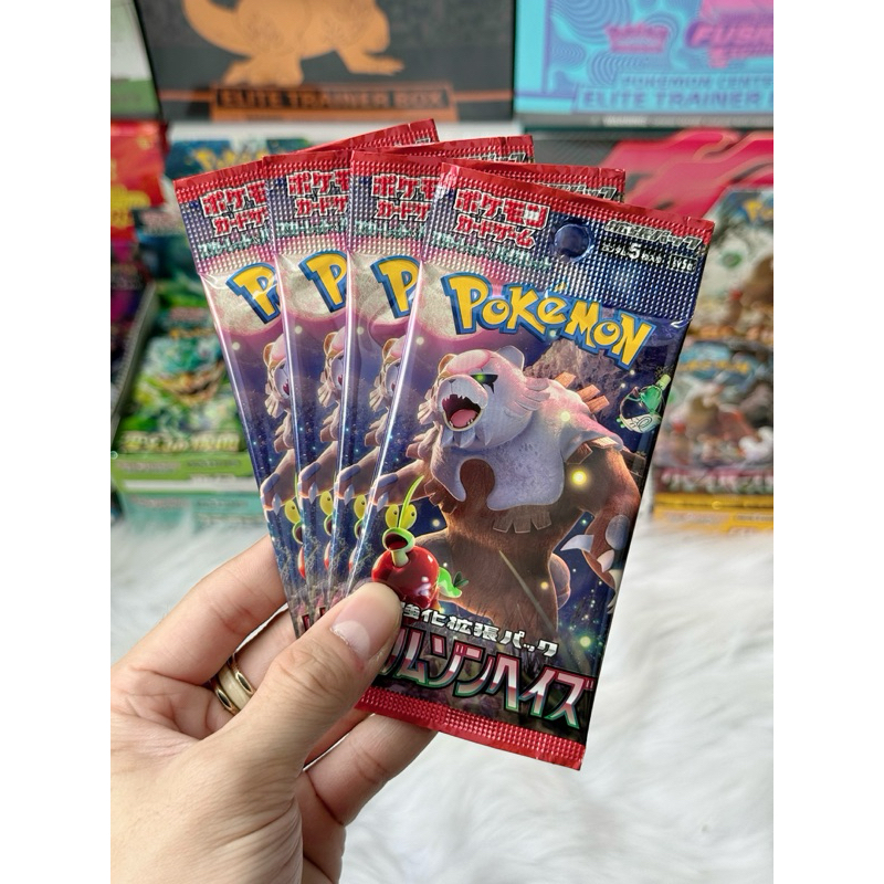 Japanese Pokemon Booster Box Pokmon Scarlet Violet Crimson Haze Box -  Japanese Version Card Game 30 Pack Expansion