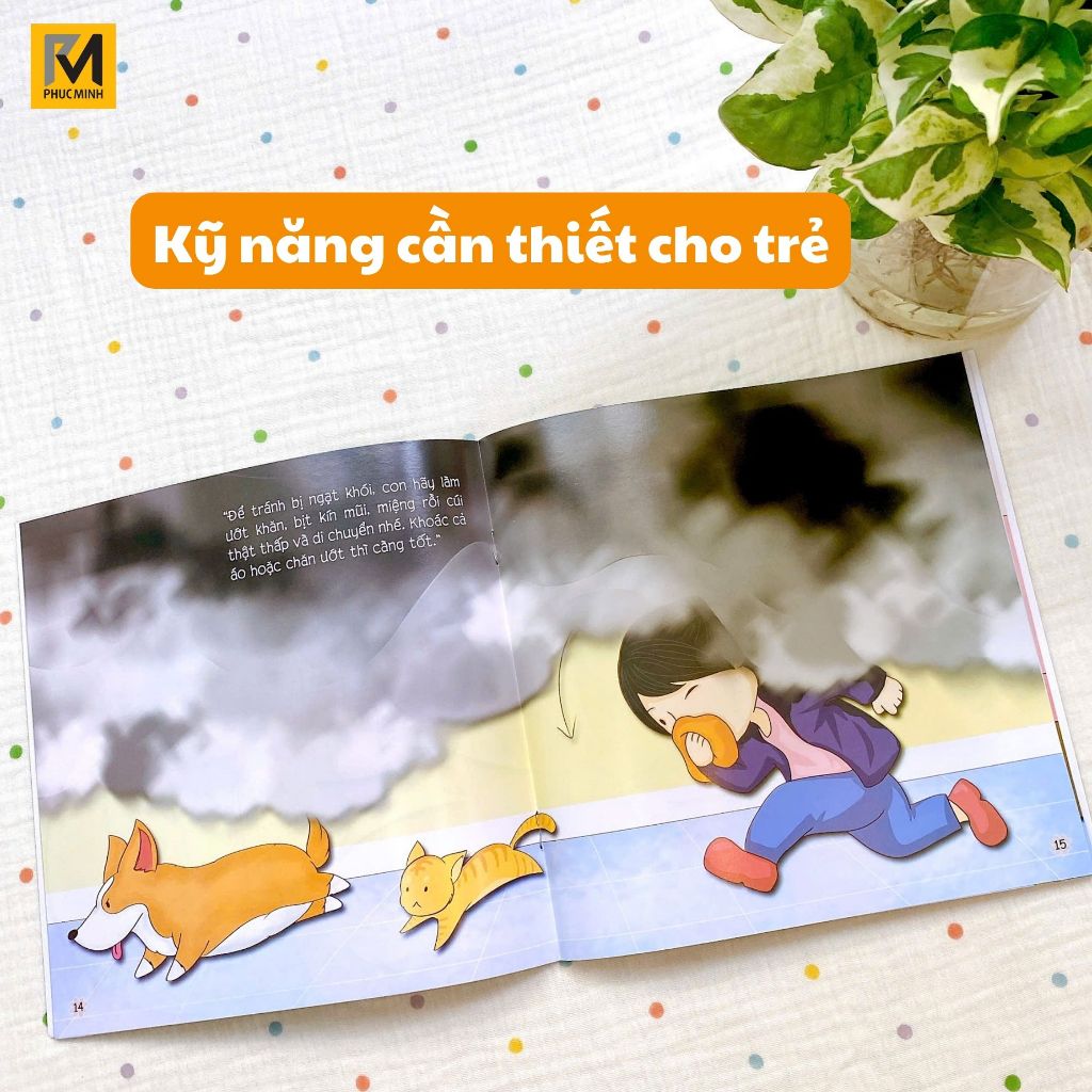 Ảnh Sách Cho Bé Song Ngữ - Bộ 5 Cuốn Kĩ Năng Tự Bảo Vệ Mình Khỏi Nguy Hiểm - Cho Bé 2-12 Tuổi 1