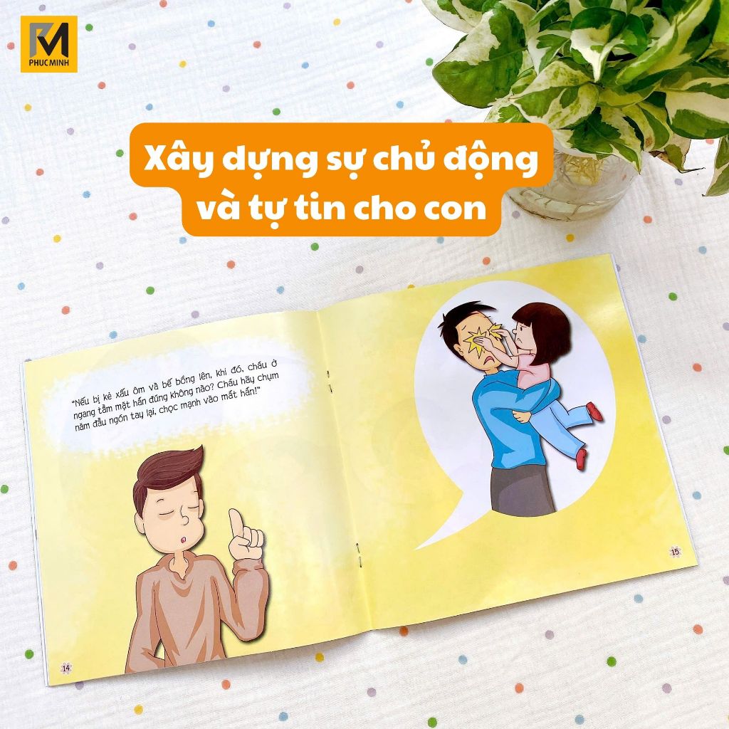 Ảnh Sách Cho Bé Song Ngữ - Bộ 5 Cuốn Kĩ Năng Tự Bảo Vệ Mình Khỏi Nguy Hiểm - Cho Bé 2-12 Tuổi 3