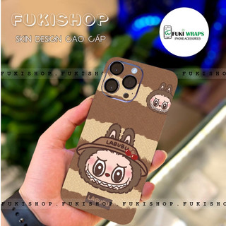 Miếng dán Skin Mặt lưng Sau Labubu MS05 FULL VIỀN Dành Cho Các dòng ANDROID , 16 pro max 15 pro max 14 pro max