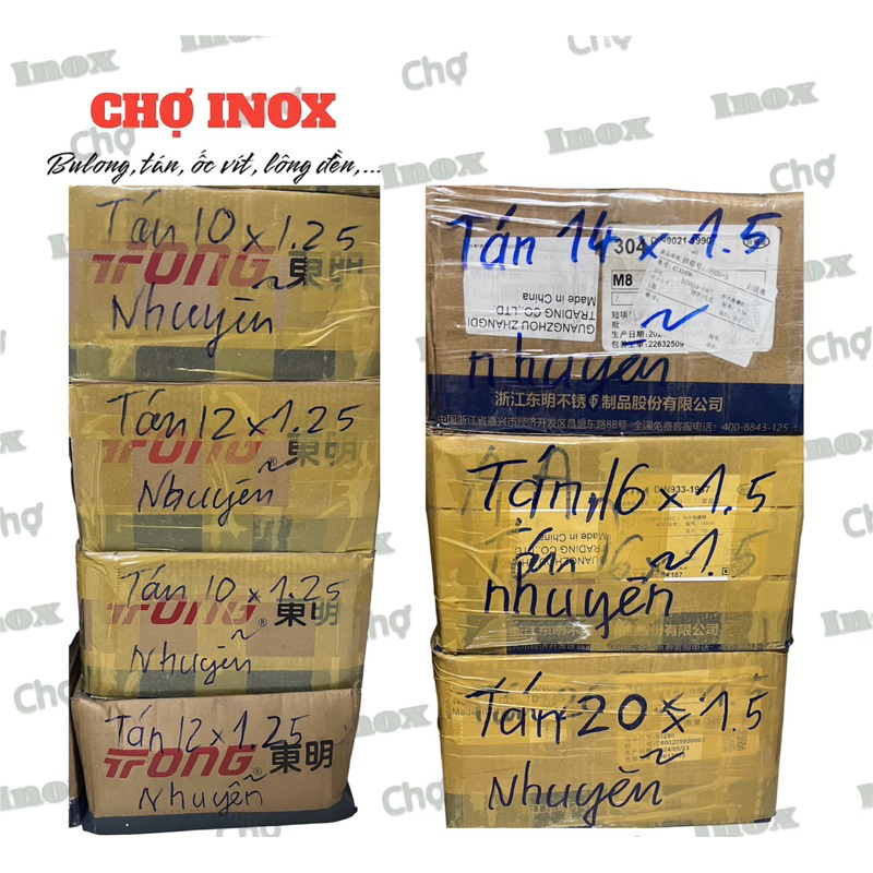 Tán Răng Nhuyễn inox 304 hiệu THE M8 M10 M12 M14 M16 M20 | Shopee Việt Nam