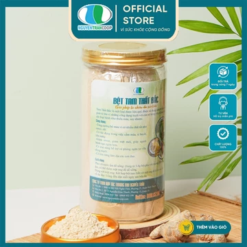Bột Tam Thất Bắc ( Nguyên Chất ) - Bổ máu, chống lão hoá, giảm huyết áp, hỗ trợ tim mạch | Nguyễn Trần Coop