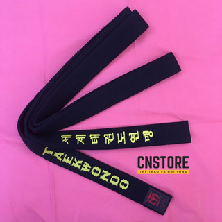 Đai Đen Taekwondo Loại Tốt 2 Vòng