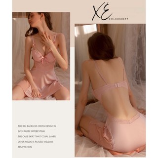 Váy lụa cao cấp phối ren lưới có đệm nâng vòng 1 đủ màu lưng kiểu ( V2 )