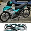 Tem rời Exciter 150cc - Mẫu Y15ZR [7 Màu]. Chất liệu PPF Cao Cấp : 3 Lớp, Chống Nước, Chống Phai Màu. Nhãn Dán Decal