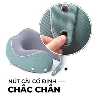 Gối cổ du lịch/văn phòng MIAvn TA33222 - Ruột êm vỏ mềm đàn hồi cao, chống mỏi cổ, hàng cao cấp chính hãng