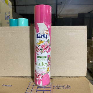 Xịt thơm phòng Ami nhiều mùi hương 280ml